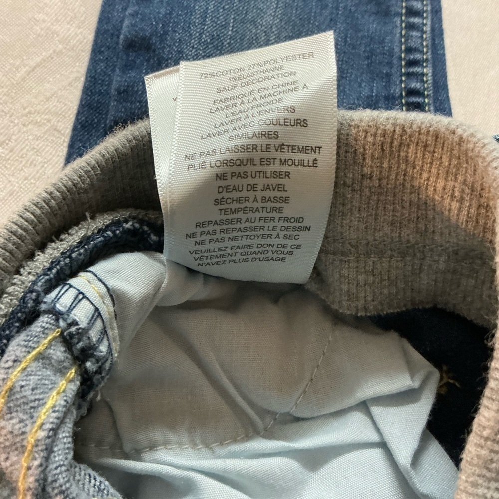 LEVI’S Baby 514 STRAIGHT Blue Denim Jeans Sz 3 M - Picture 8 of 8